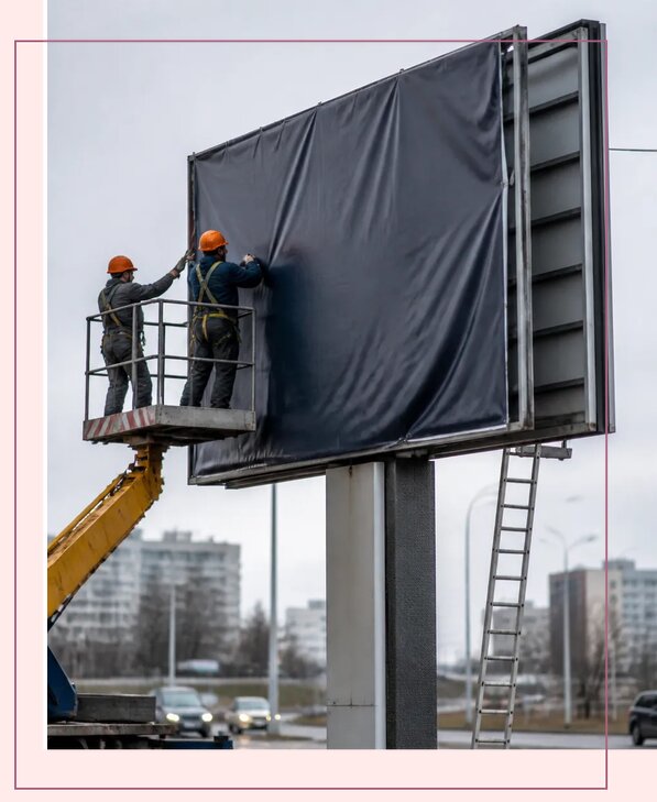 Размещение рекламы на билбордах под ключ в Воскресенске